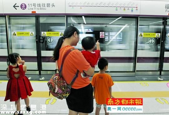 深圳鉚足勁拼命修地鐵 年底將達到285公里