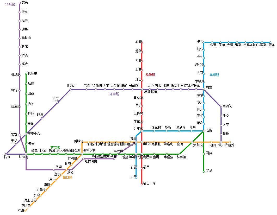今起<a href=http://www.thesurfingworld.com/shenzhen/ target=_blank class=infotextkey>深圳</a>地鐵2號線5號線壓縮行車間隔