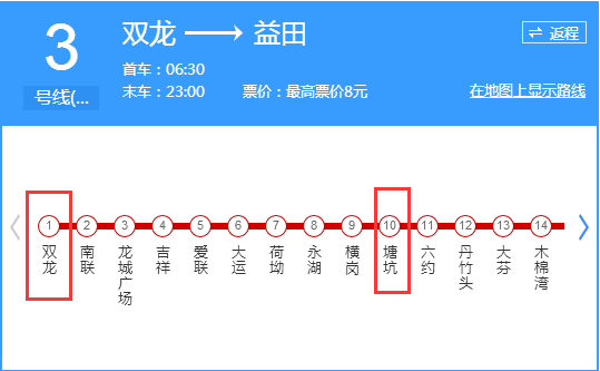 今日地鐵3號(hào)線塘坑-雙龍段提前結(jié)束運(yùn)營(yíng)