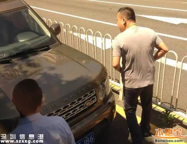 深圳公交車司機(jī)被路虎車主暴打 忍氣吞聲(圖)