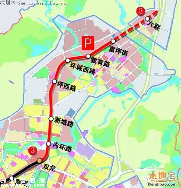 地鐵3號(hào)線東延段本月開工 共設(shè)站點(diǎn)7座(路線圖)