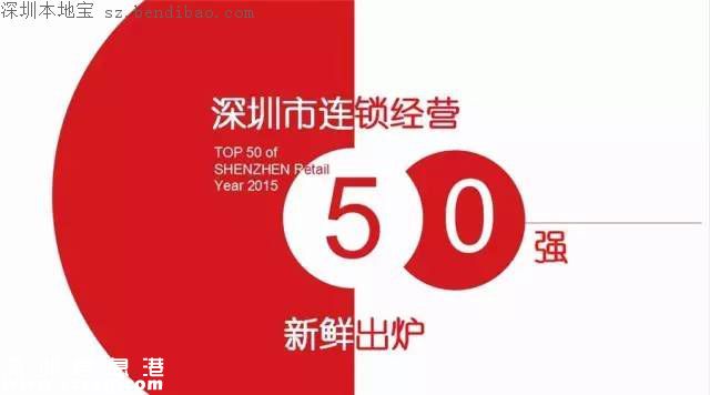 深圳連鎖經(jīng)營50強企業(yè) 深圳連鎖品牌專賣30強名單