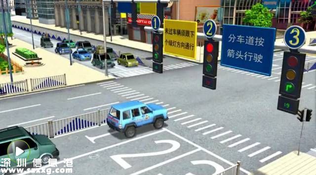 南山新增2排陣式路口 排陣式通行信號(hào)是什么意思？