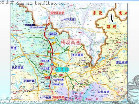 梅觀高速市政化改造最新進(jìn)展 華為立交F匝道開(kāi)工