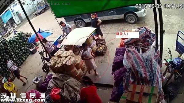 深圳孕婦掩護小女孩行竊 30秒偷得4萬元