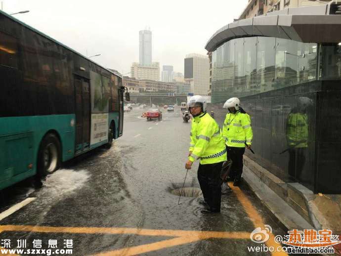臺風海馬威力有多大？臺風下的深圳街頭