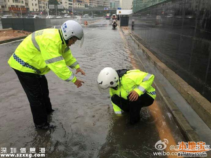 臺風海馬威力有多大？臺風下的深圳街頭