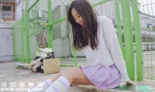 韓國(guó)滑板女神