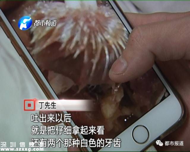 剛開始，丁先生以為這是兔子的頭部，可是當他上網(wǎng)查詢后，結果令他十分崩潰！查詢結果竟然顯示，這有可能是老鼠的頭部！
