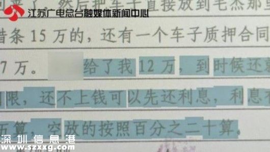 情侶遭非法拘禁 一天300元的利息比法定的年利率多得多