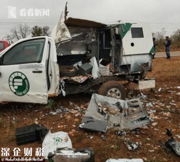 運(yùn)鈔車被劫匪炸開(kāi) 將運(yùn)鈔員拽下車后才按下起爆器