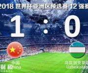國足戰(zhàn)勝烏茲別克 1:0郜林立功 出戰(zhàn)希望多了一點