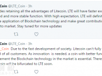 萊特幣將分叉？LTE誕生
