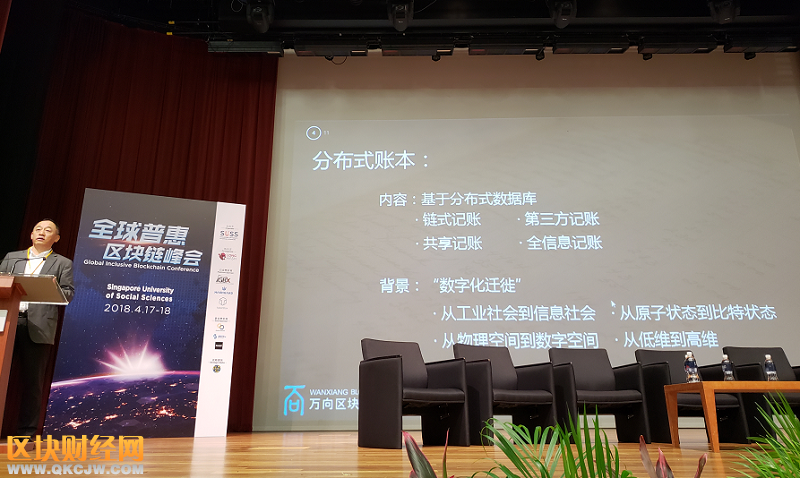 萬向肖風：沒有<a href=http://www.thesurfingworld.com/html/ target=_blank class=infotextkey>數(shù)字貨幣</a>作為記賬單位，不是區(qū)塊鏈