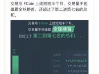 交易量全網第一的當紅辣子雞FCoin，到底什么來頭？
