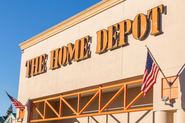 Home depot honors military